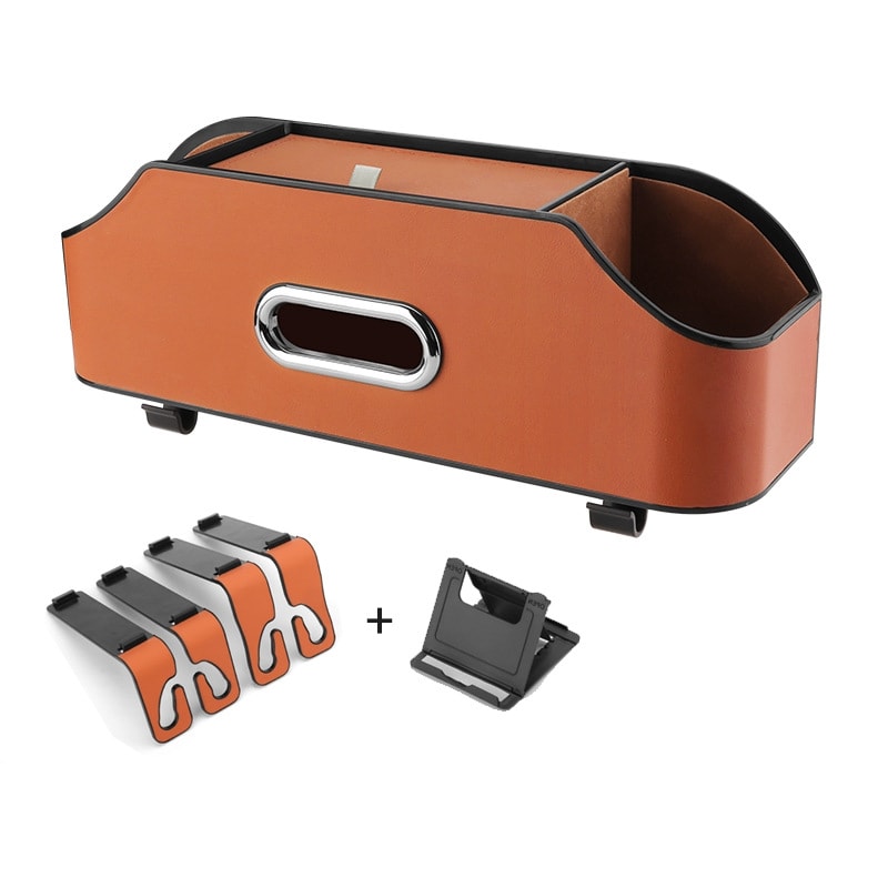 Multifunctional Car Tissue Box Water Cup Holder Buggy Bag view 9