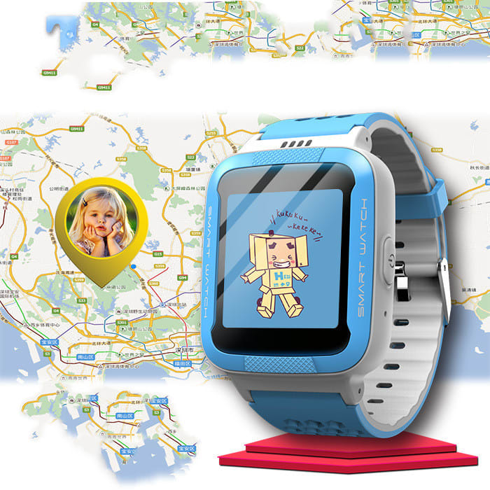 Aikou Smart Children's Watch Waterproof Positioning Voice Micro-chat Remote Monitoring Gift For Children view 3