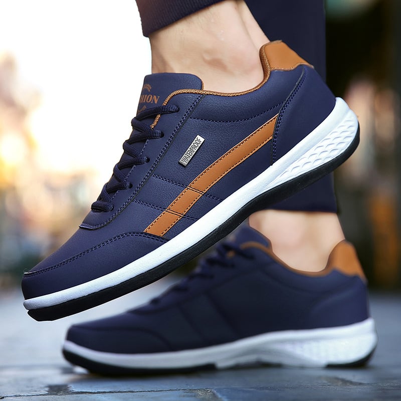 Casual Shoe Italian Breathable Leisure Male Sneakers Non-slip Footwear Men Vulcanized Shoes view 5