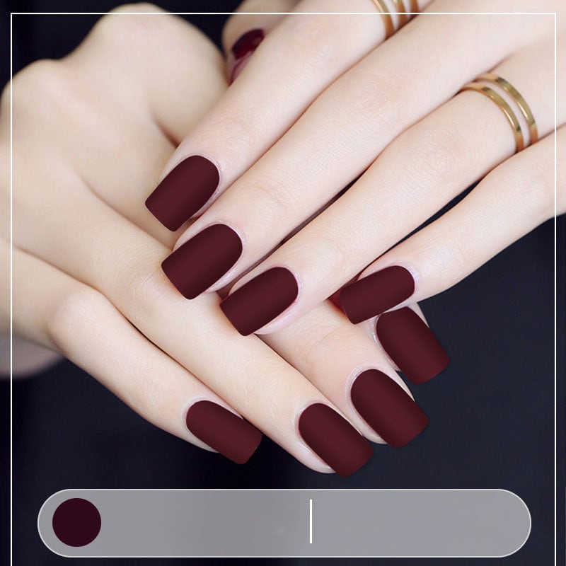 Matte matte nail polish view 3