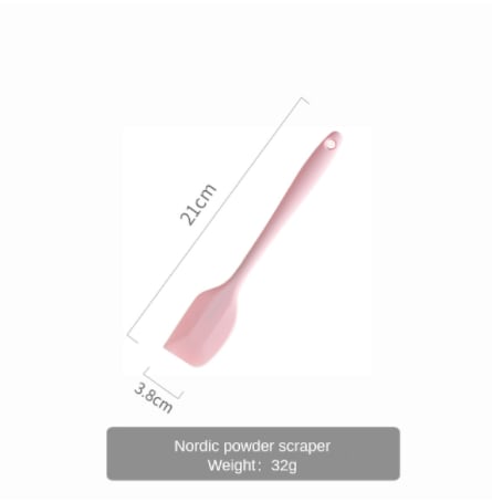 High Temperature Resistant Silicone Non-stick Pan And Small Spatula Kitchenware Set view 6