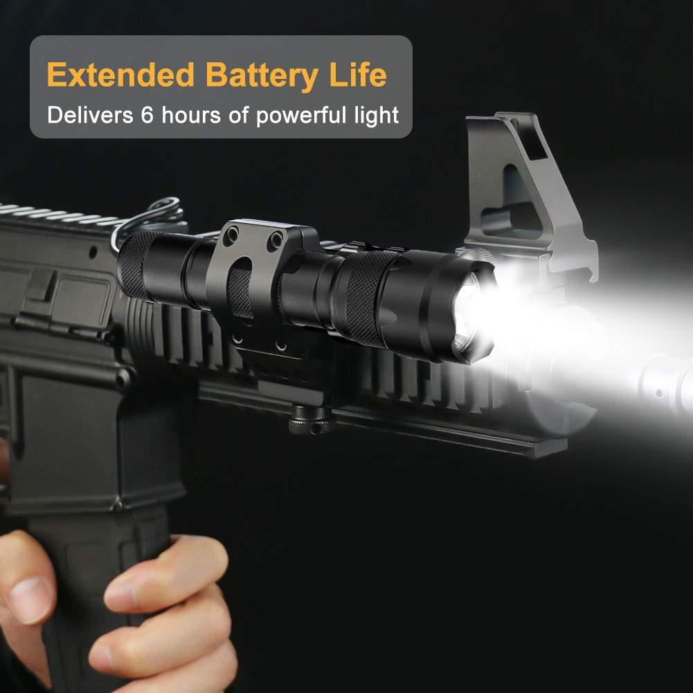 WF 502B T6 Flashlight Set Wire Control Aluminum Alloy view 13