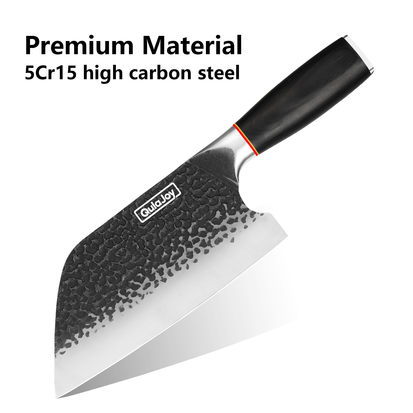 Qulajoy Meat Cleaver Knife - 7.3 Inch High Carbon Stainless Steel Butcher Knife For Meat Cutting Slicing Vegetables- Professional Chopper Knife For Home Kitchen Chef Knife view 21
