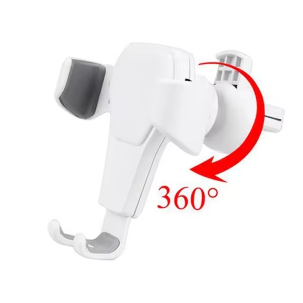 Universal Gravity Phone Holder Car Air Vent Mount Metal Mobile Stand GPS Support For Smartphone Air Vent Stand Cradle For Mobile Cell Phone view 12