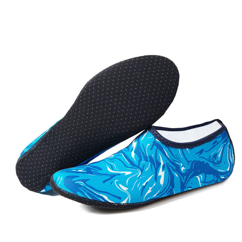 Printing Snorkeling Diving Socks For Men And Women 2.5MM Rubber Beach Socks Lycra Non-slip view 3