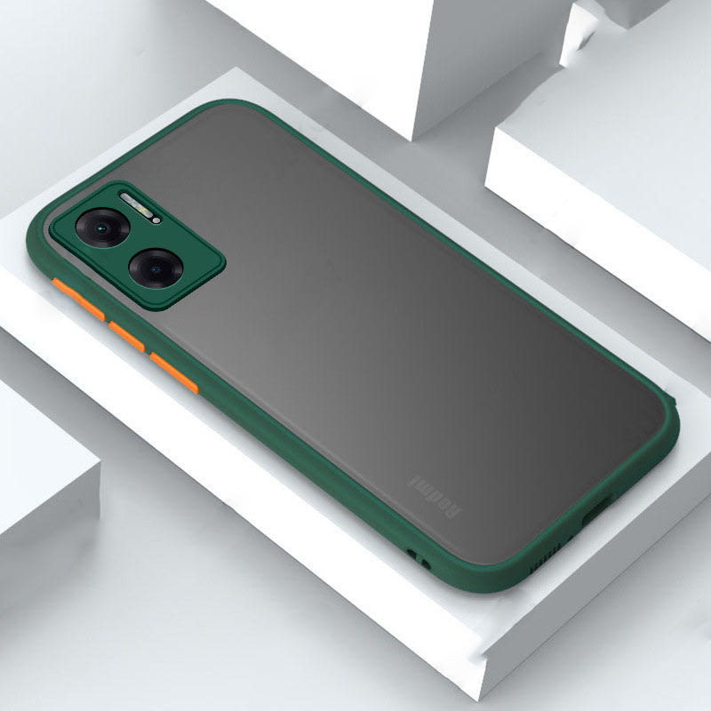 Transparent Solid Color Frosted Phone Case view 3