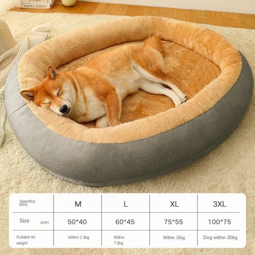 Removable And Washable Dog Bed Warm Cat Bed For Sleeping view 25