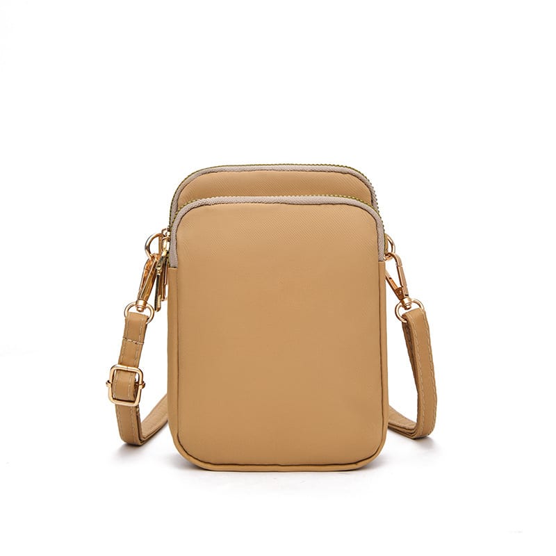 Small Shoulder Bags 3 Layers Of Pockets Mobile Phone Bag Outdoor Daily Crossbody Bag view 4