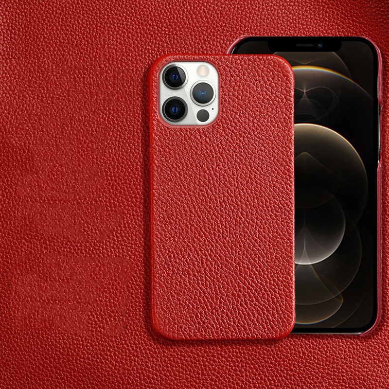 Genuine Leather Protective Case Shatterproof Mobile Phone Case view 11