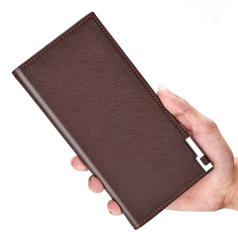 Men's Leather Long Card Case Wallet view 2