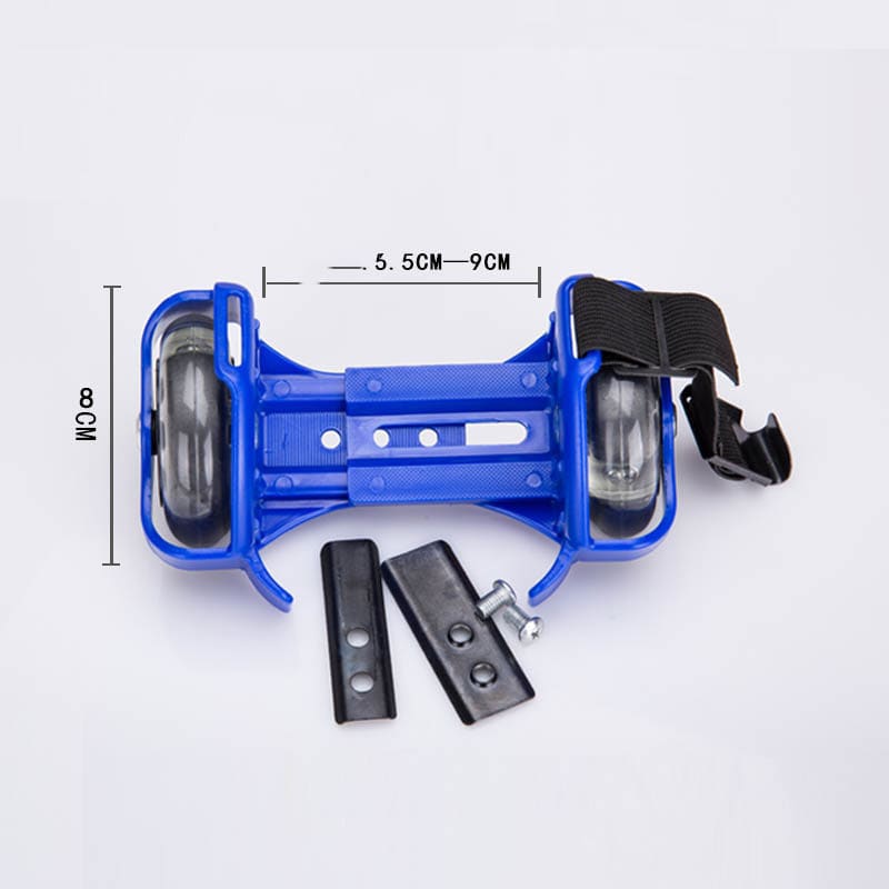 Pvc Children's Roller Skates Three-color Luminous Roller Skates view 2