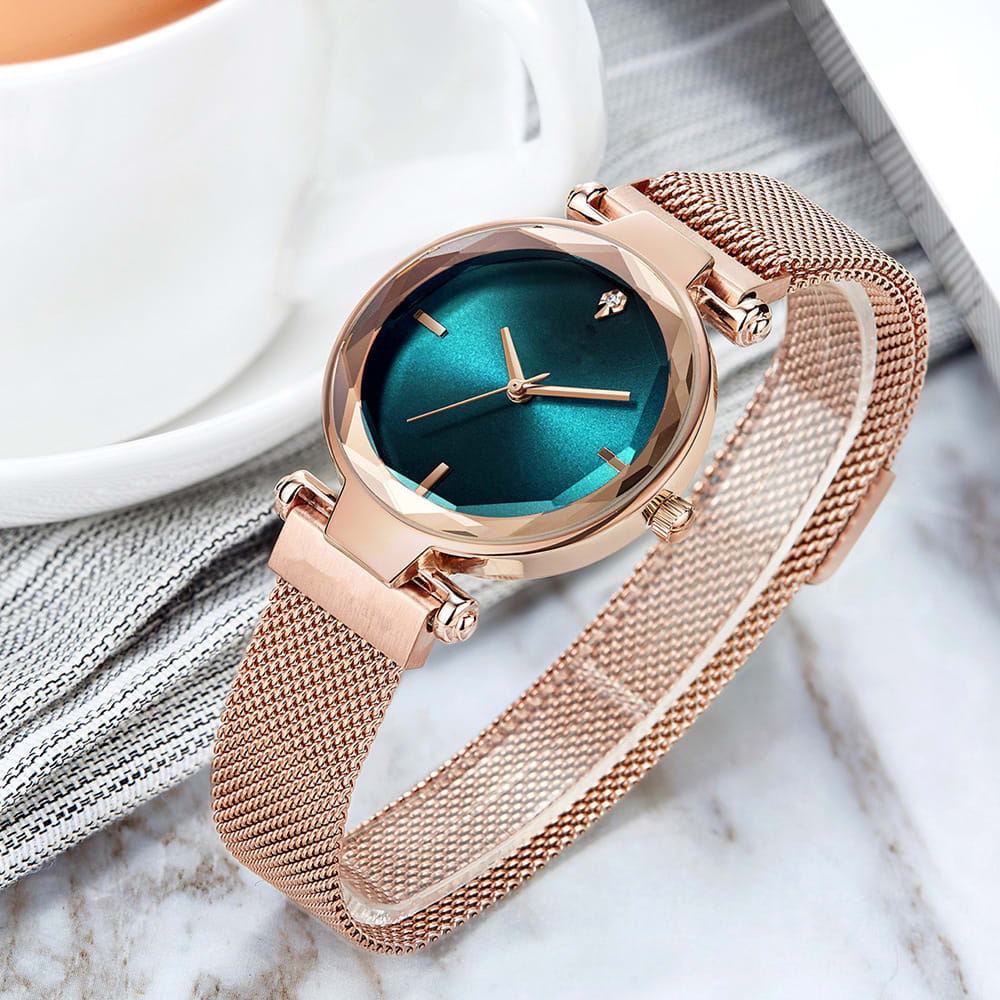 Creative Women's Fashion Creative Net With Quartz Watch view 9