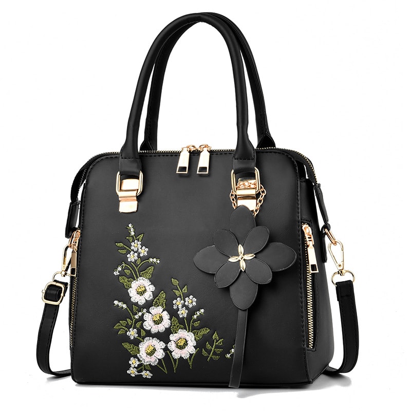 Women's Single-shoulder Messenger Handbag With Print Decoration view 6