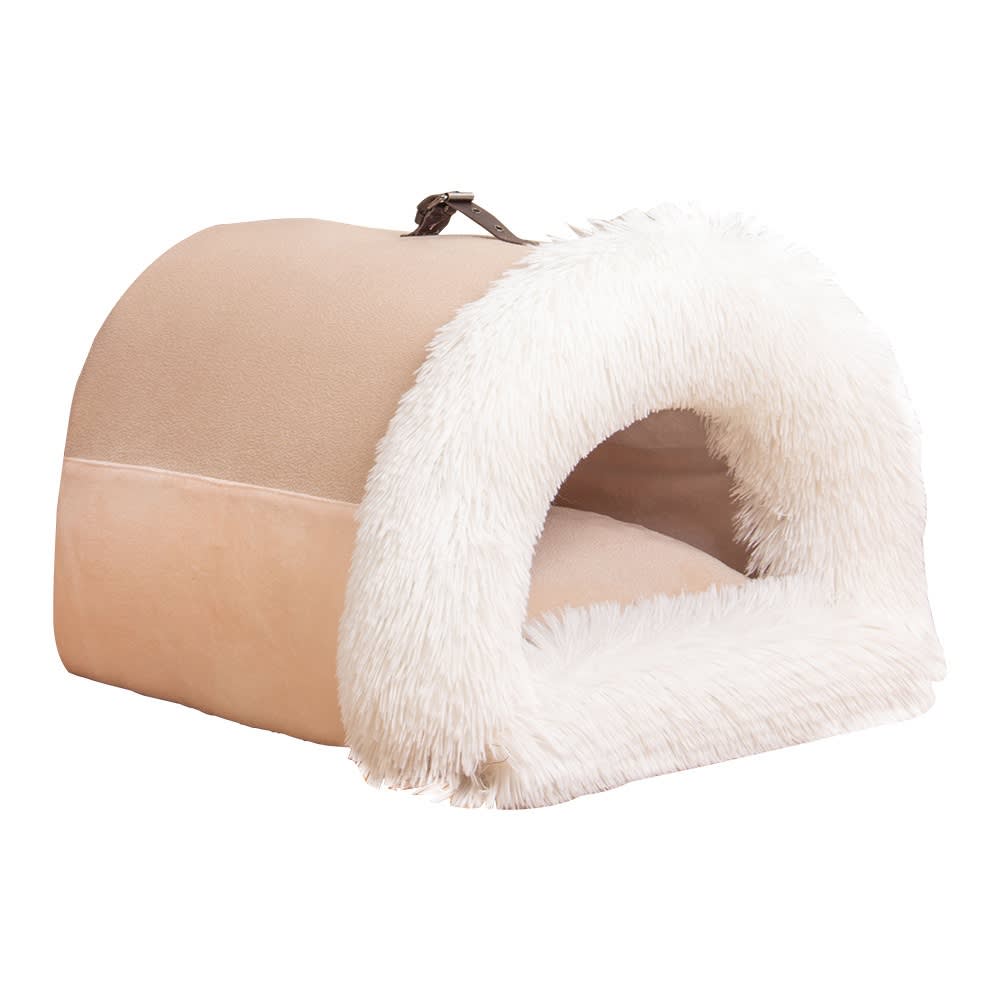 New Splice Portable Pet Nest Portable Autumn And Winter Warm Dog Nest Moisture-proof Long Fur Cat Nest Cross Border Pet Nest view 6