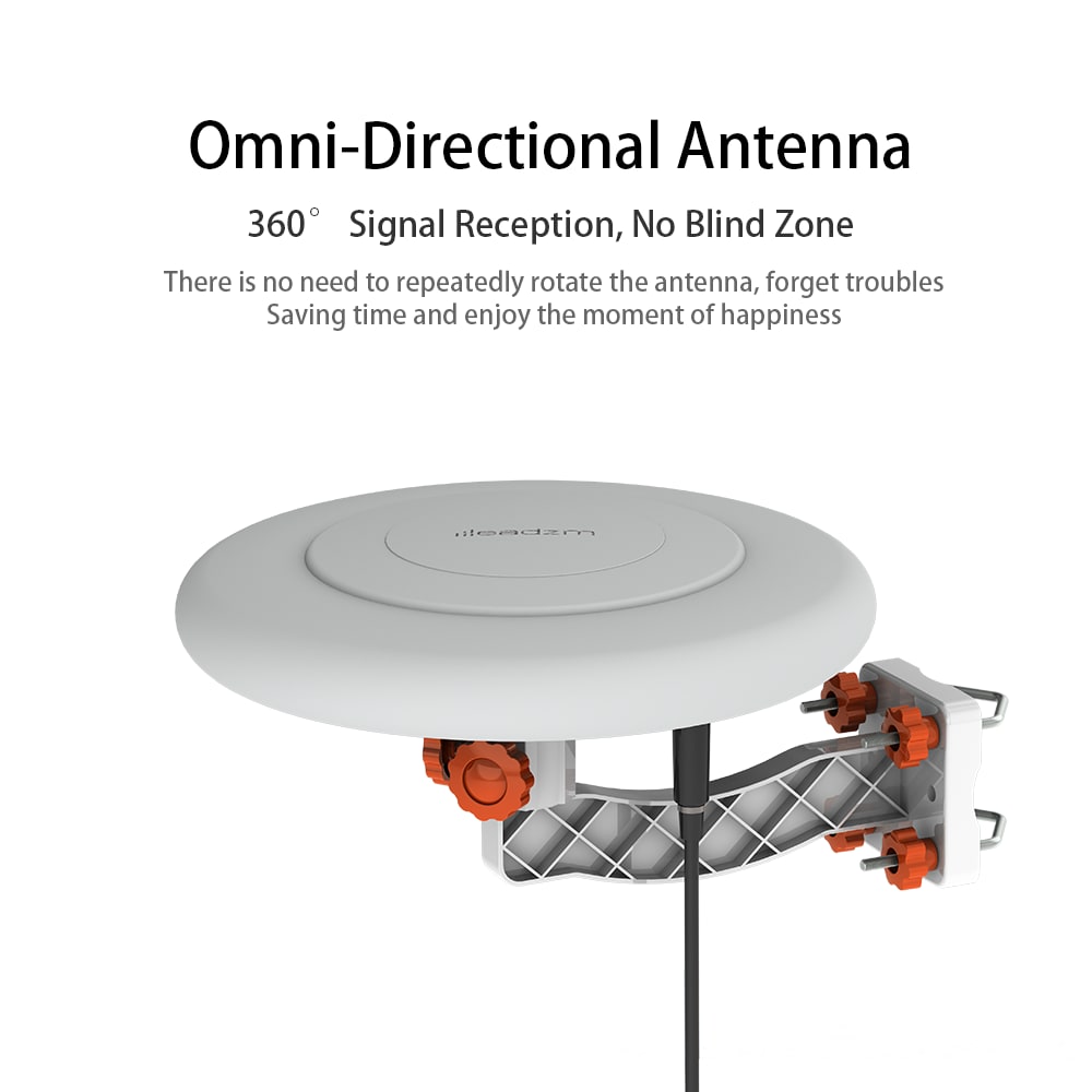 TA-A1 360 Degree Steering TV Antenna UV Dual Band 47-860 MHz 15-18dB HD Outdoor, Forbidden Platform - Walmart, Amazon view 6