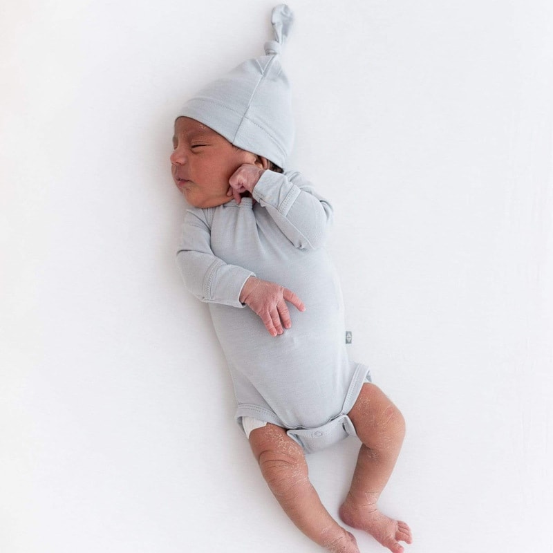 New Bamboo Fiber Thin Baby Hat Pullover view 4