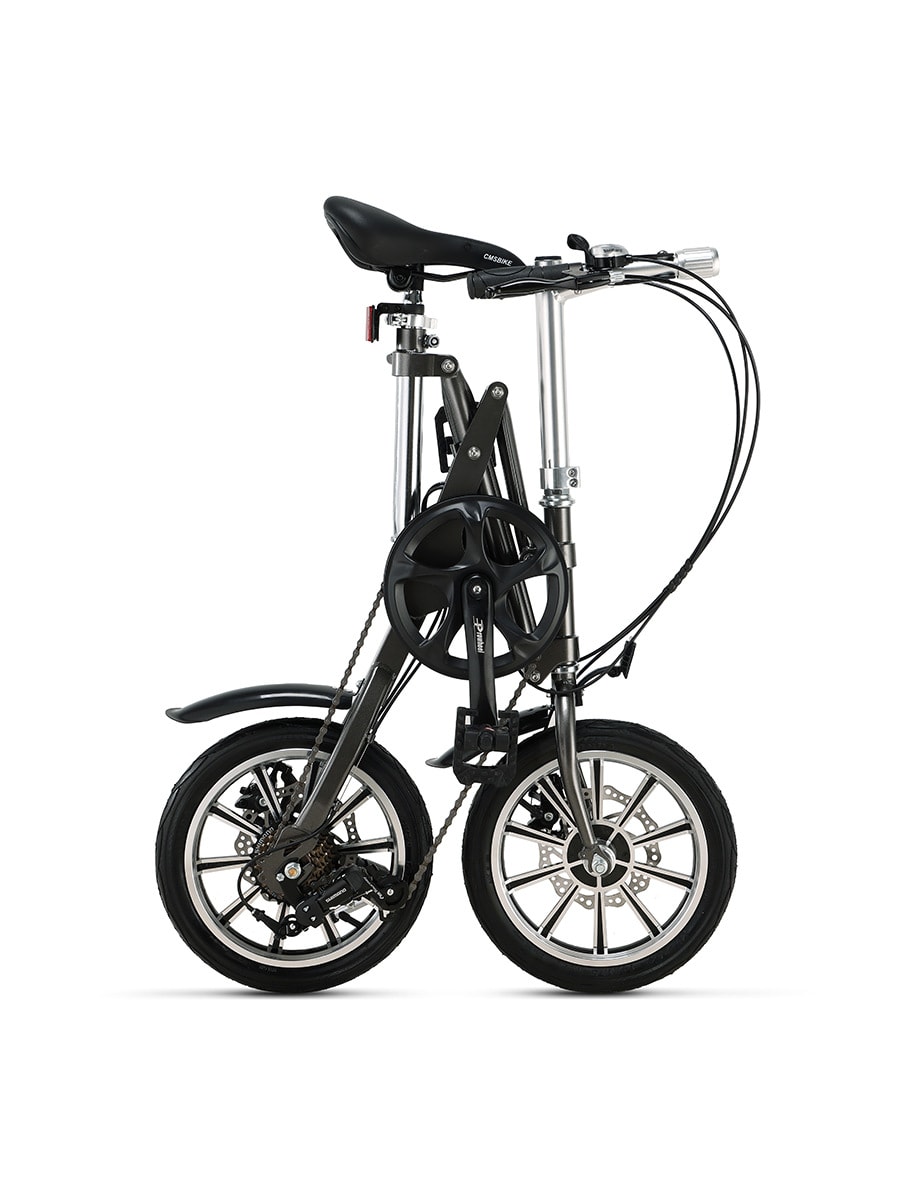 One Second Folding 14 Inch Small Super Portable Bicycle view 3