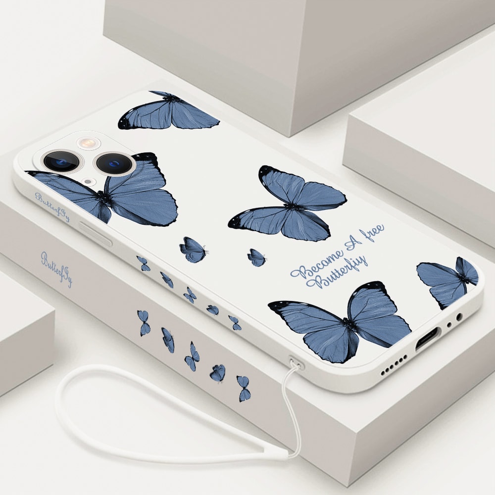 Butterfly Phone Case For IPhone 14 Pro Max 11 12 13 Pro Max view 5