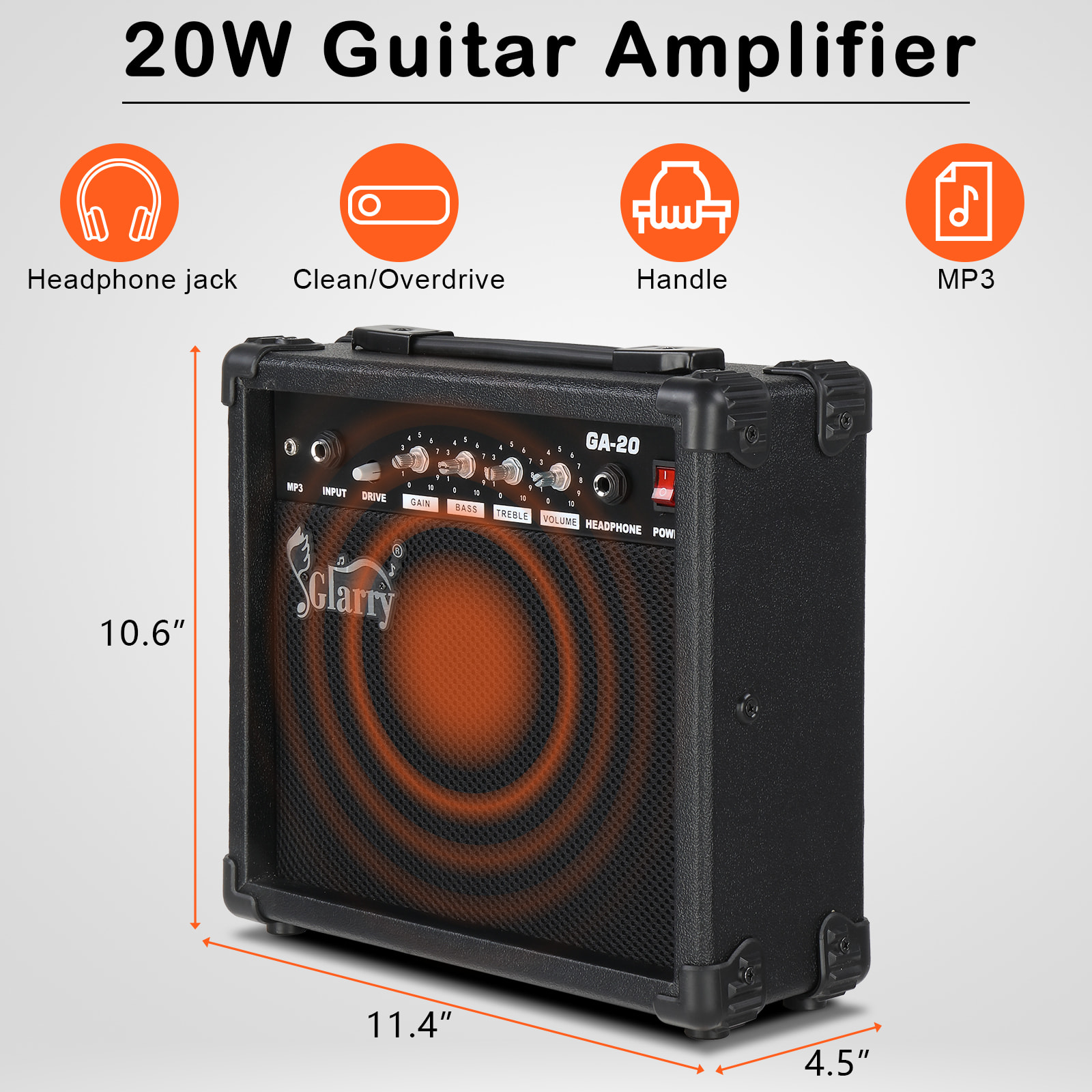 ST Electric Guitar, Speaker Set view 9