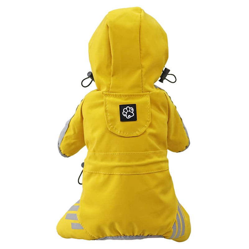Dog Raincoat Full Package Four Feet Waterproof Rain Cape Pet Products view 8