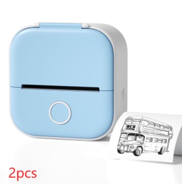 Portable Mini Thermal Label Printer Home Photo Printer Student Wrong Question Printer Bluetooth-compatible Mini Label Printer Price Tag view 91