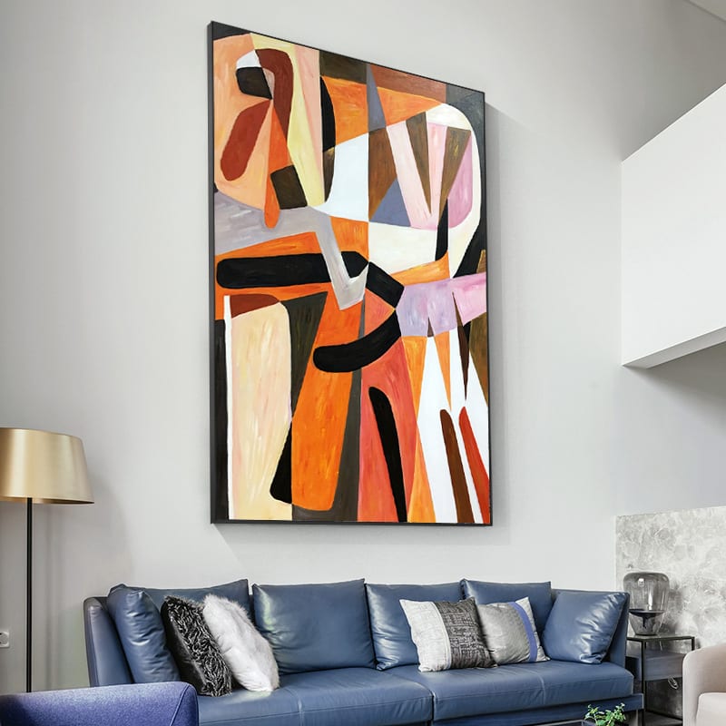 Oil Painting Hand Painted Abstract Hallway Decorative view 4