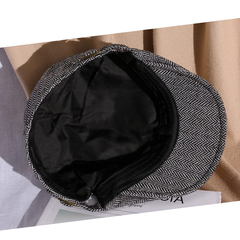 Autumn And Winter Woolen Mens And Womens Beret Caps view 4