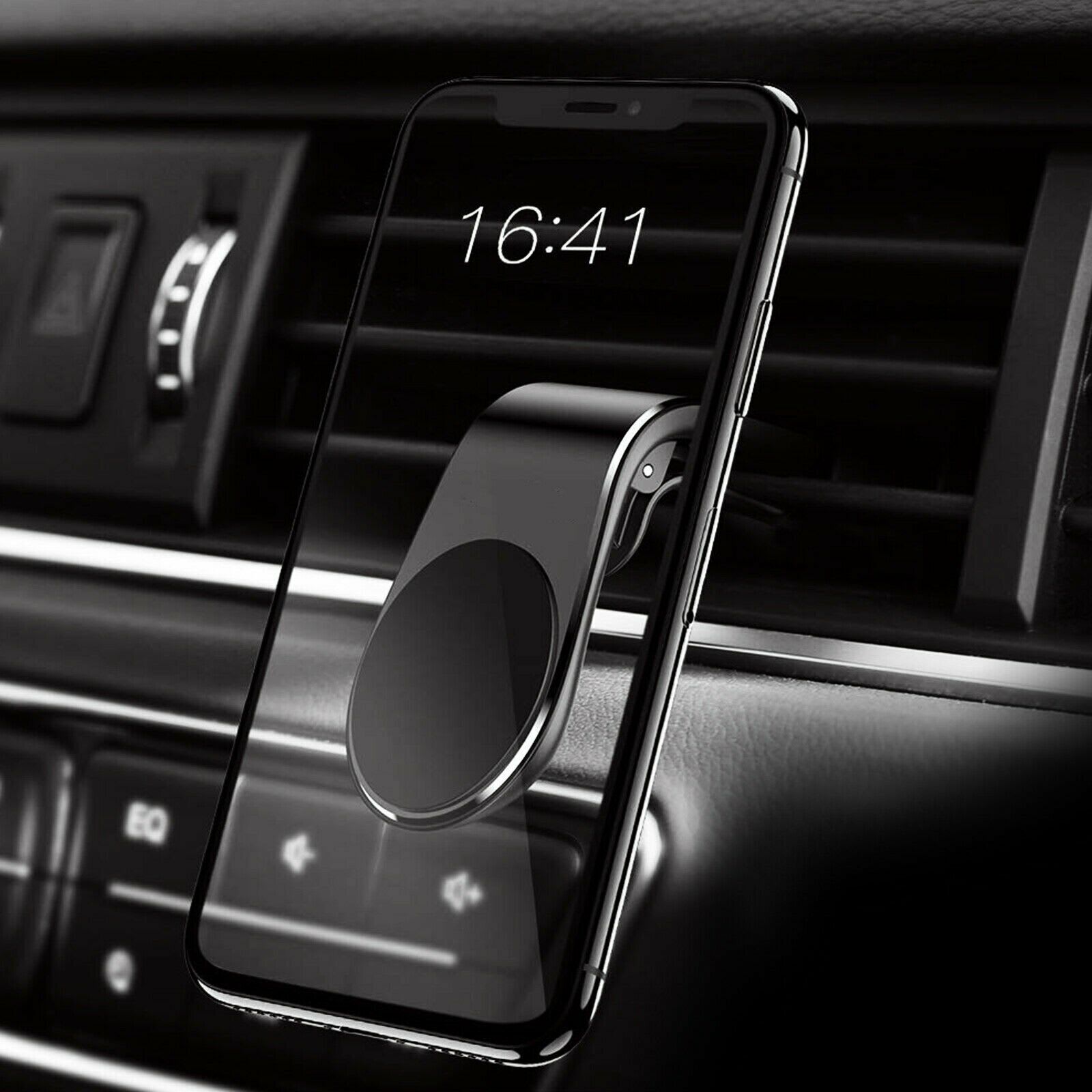 Car Magnet Magnetic Air Vent Mount Holder Magnetic Car Phone Holder Stand 360 Metal Car Air Vent Magnet Stand In Car GPS Mount Holder view 5