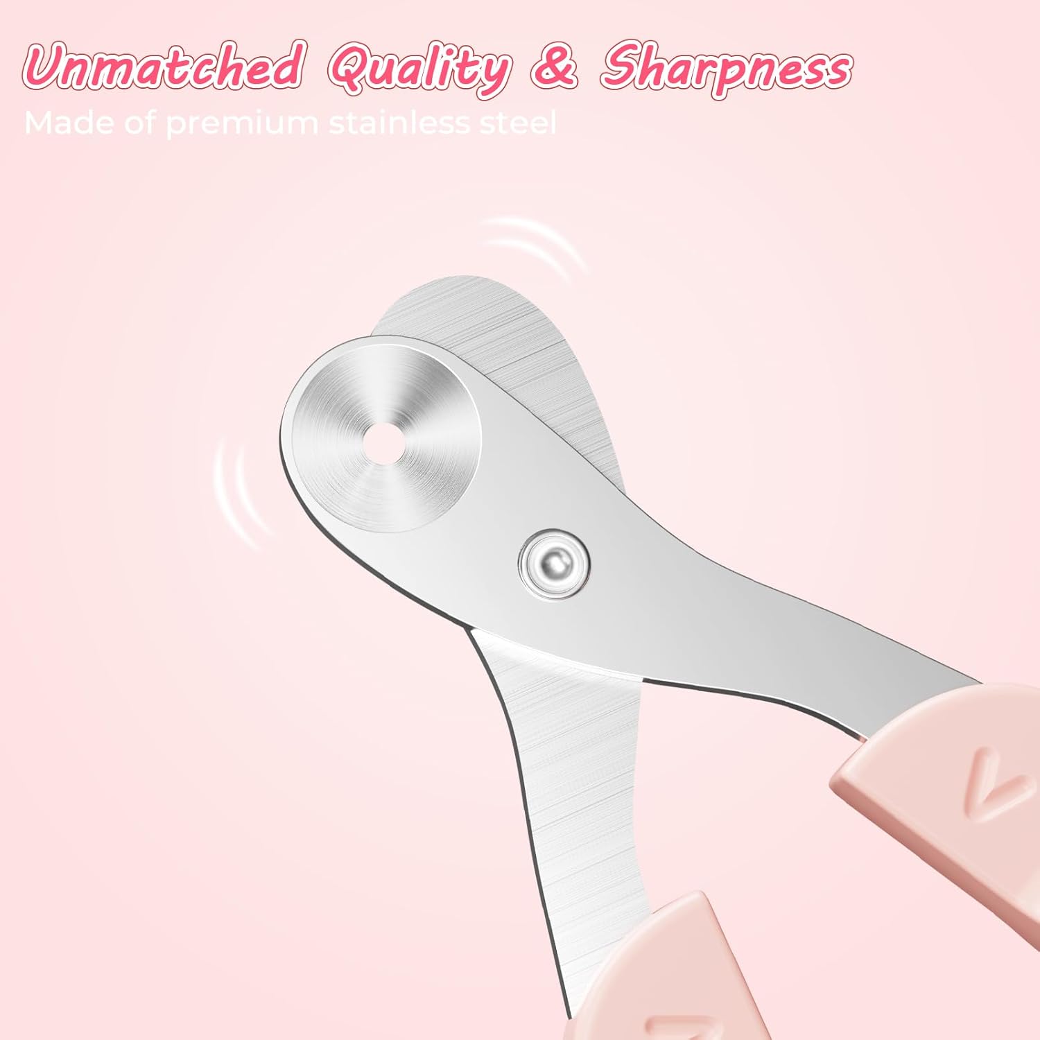 Cat Nail Clipper Cat Nail Trimmer With Positioning Round Hole Sharp Non Slip Handle Cat Claw Clipper Safe Indoor Cat Nail Clipper Pet Nail Clipper For Cats, Puppies And More Animals view 5