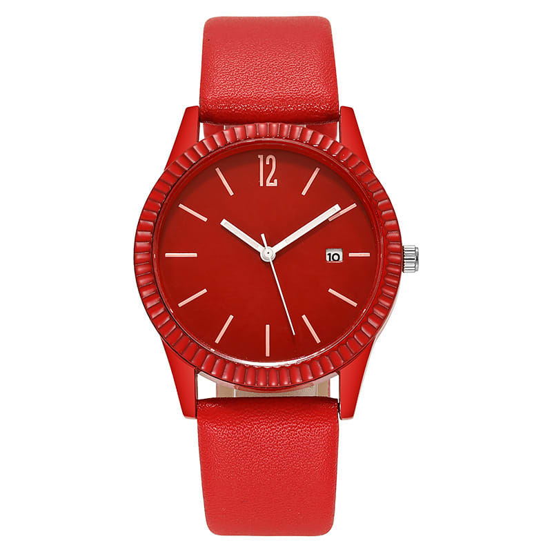 Multifunctional Calendar Belt Fashion Quartz Watch view 3