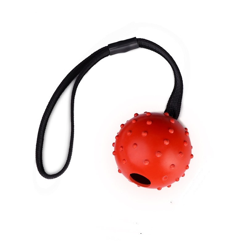 Dog Training Bite Resistant Rubber Ball Small Medium-sized Large Dog Horse Dog Bianmu Molar Toy Ball view 2