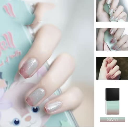 Temperature-changing Twilight Phototherapy Nail Polish Glue view 26