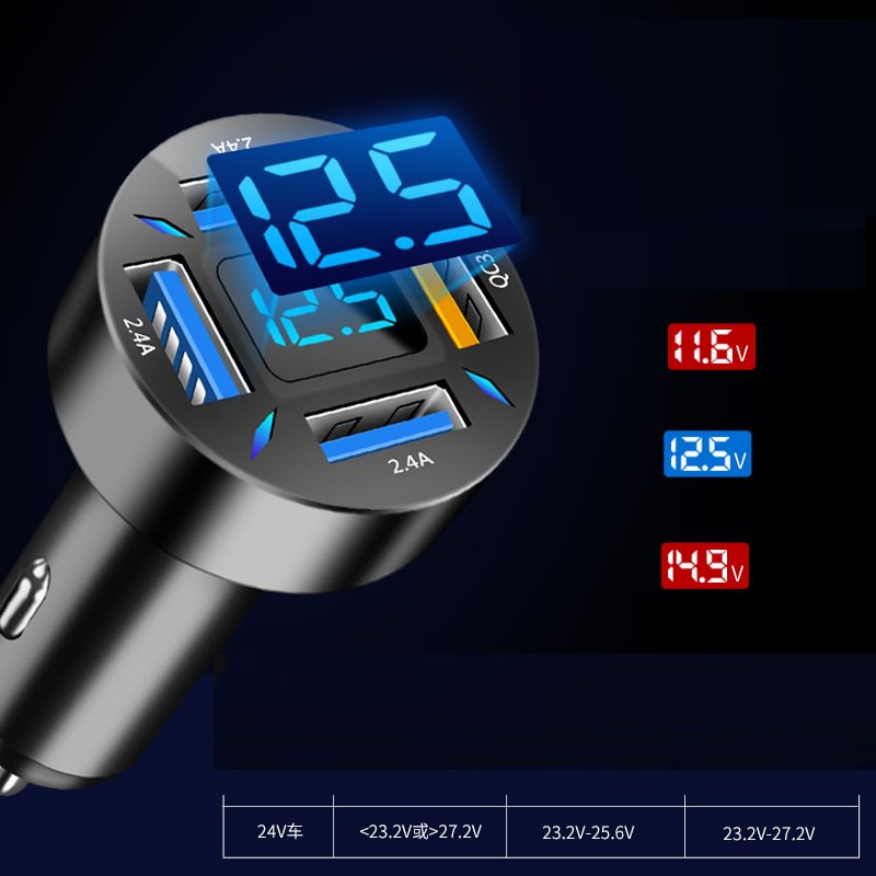 Four-port Car Charger 4USB Car Charger view 12