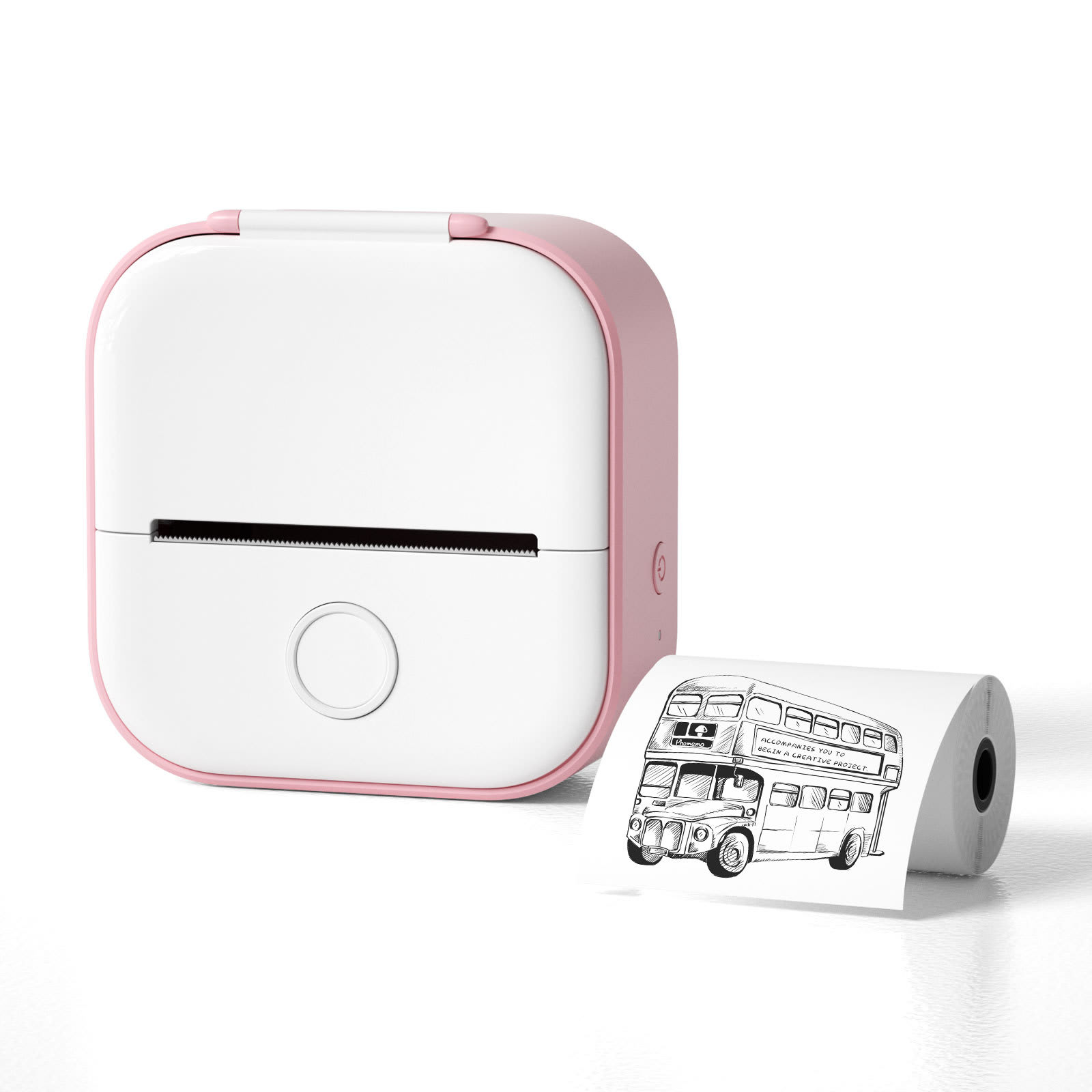 Portable Mini Thermal Label Printer Home Photo Printer Student Wrong Question Printer Bluetooth-compatible Mini Label Printer Price Tag view 50