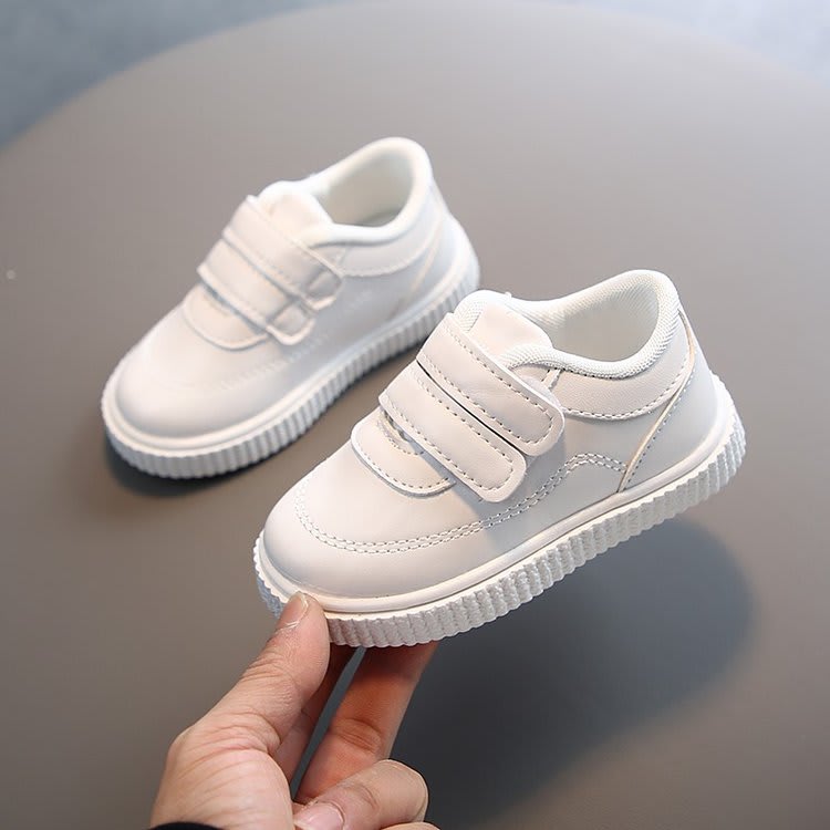 Fashion High Quality Boys White Toddler Sneaker Children Flat Shoes view 4