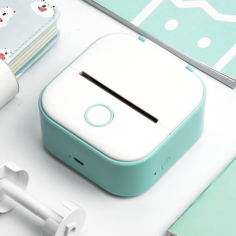 Portable Mini Thermal Label Printer Home Photo Printer Student Wrong Question Printer Bluetooth-compatible Mini Label Printer Price Tag view 19