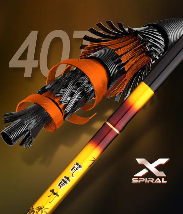 Short Section Pocket Mini Portable 19 Adjustable Fishing Rod view 5