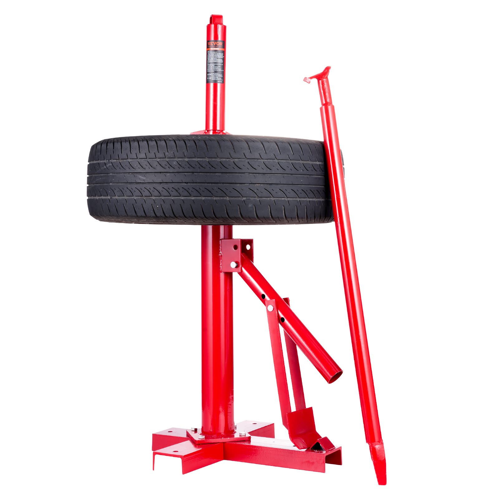 Manual Tire Changer, Portable Hand Bead Breaker Mounting Tool For 203 - 406 Mm Tires, Compatible With Car Truck Trailer, Tire Mounting Machine For Home Garage Small Auto Shop view 7