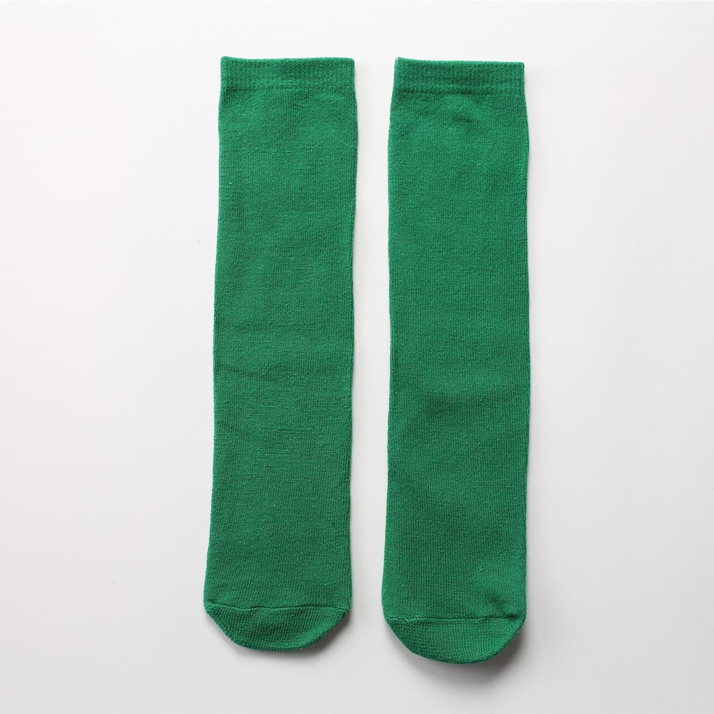 Straight Heelless Children's Pile Of Socks Solid Color view 11