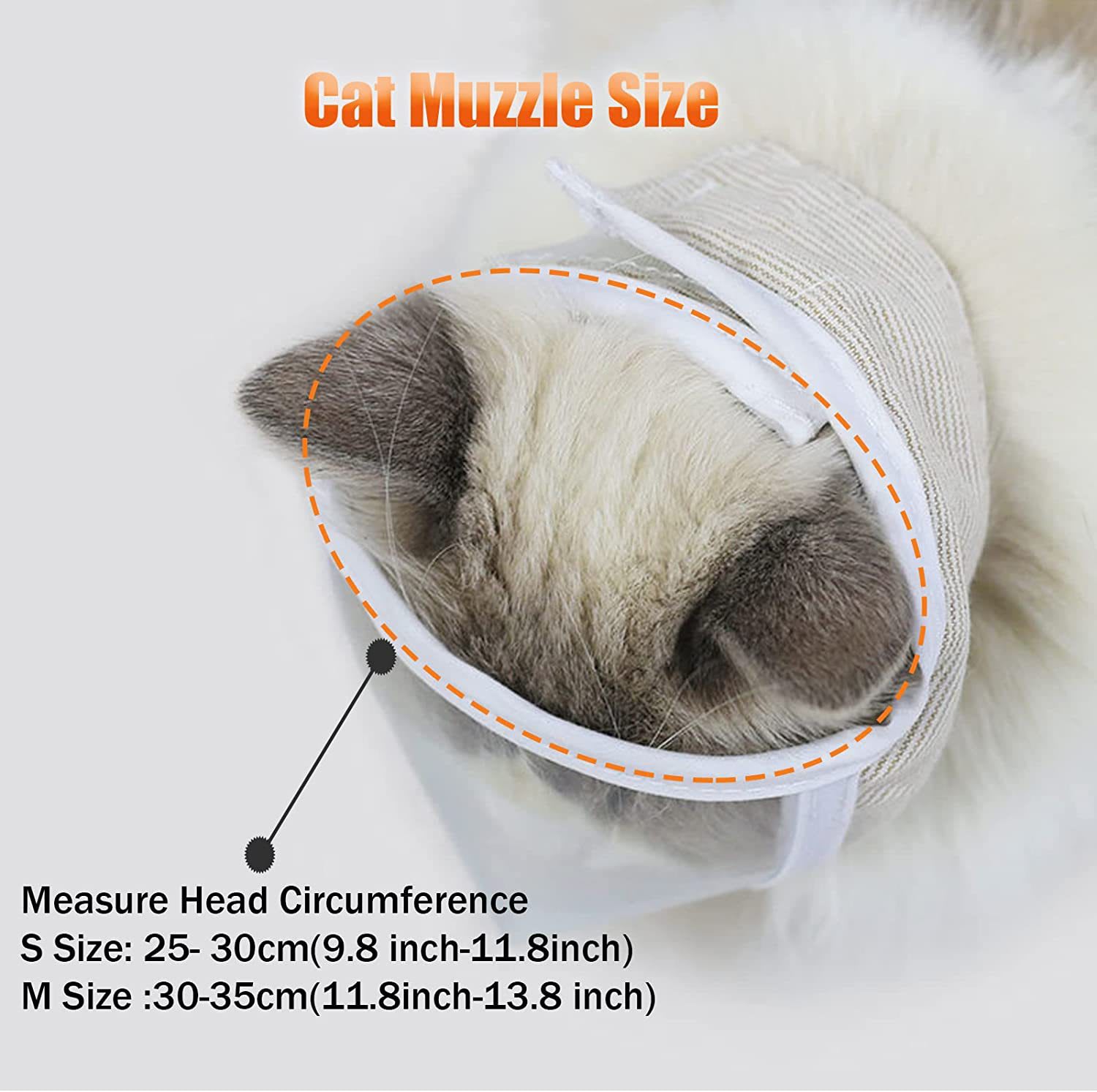 Anti Bite Puppy Kitten Muzzles Mask Pet Product Cat Muzzle Breathable Dogs Cats Bathing Grooming Tools view 2