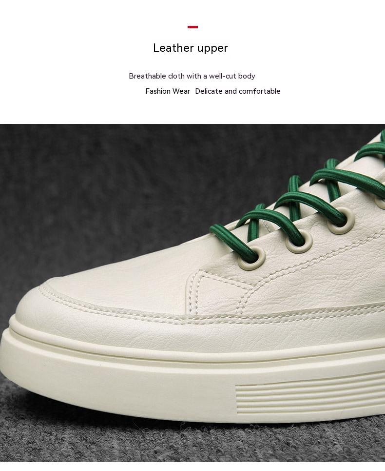 Korean Style Fashionable All-match White Shoes Men's Thin Casual Breathable Canvas Sneakers view 15