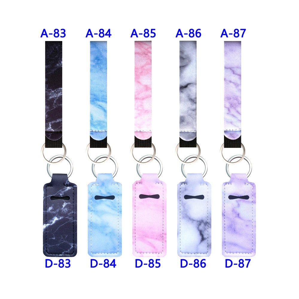 Marble Lipstick Cover Lipstick Cover Key Chain view 53