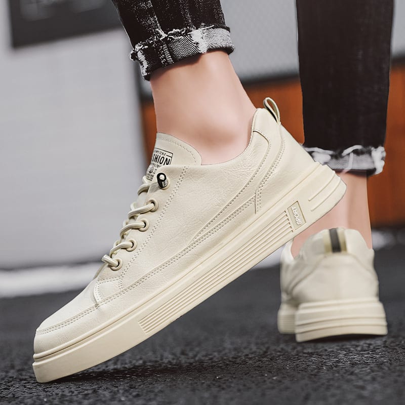 Korean Style Fashionable All-match White Shoes Men's Thin Casual Breathable Canvas Sneakers view 17