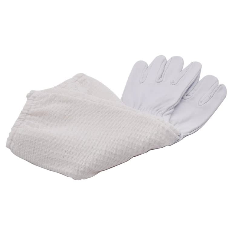 Protection Products Three-layer Breathable Mesh Sheepskin Anti-bee Gloves view 4