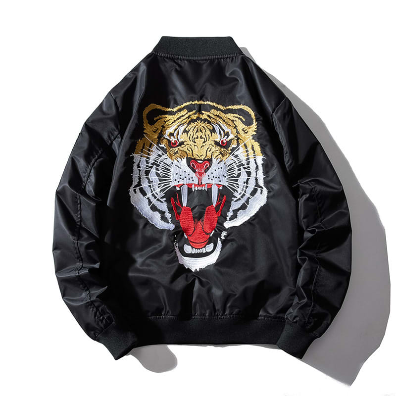 Men's Cotton Jacket Embroidered Outer Wear view 2