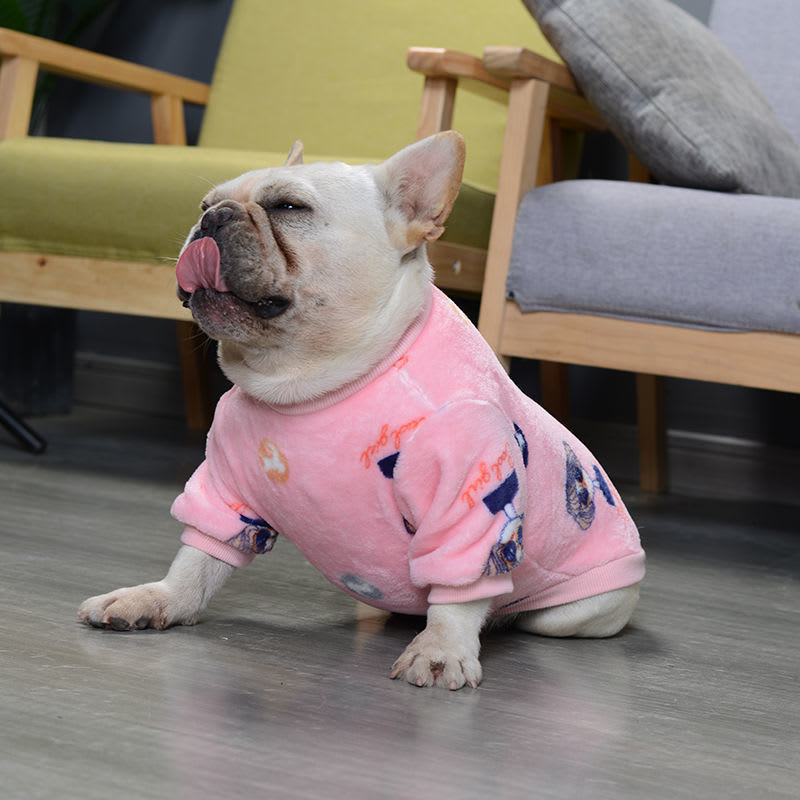 Fashion Personality French Plush Pajamas Pets view 2
