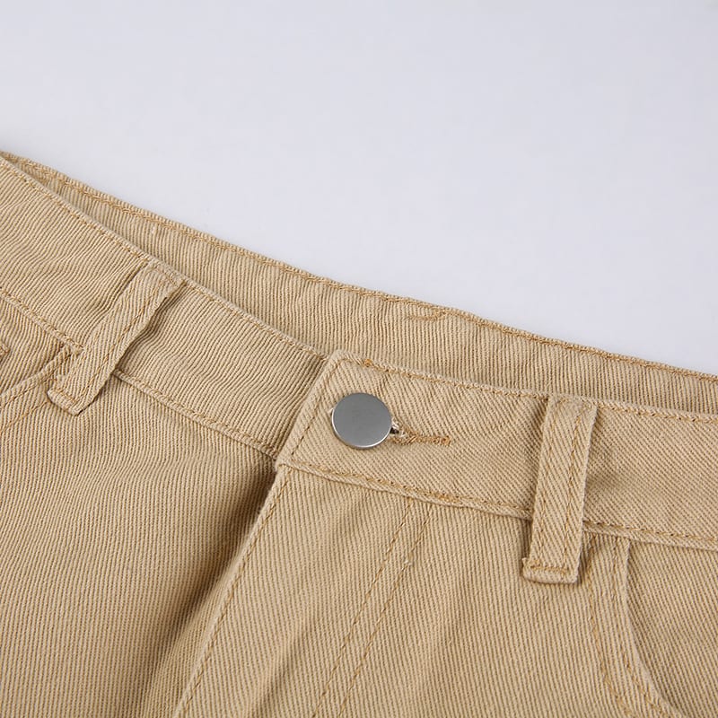 Spice Girl Style High Waist Slim Jeans Bell Bottoms view 20