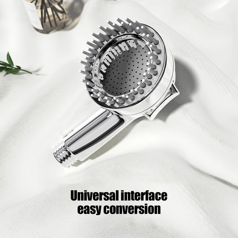 Dog Shower Attachment 2 In 1 Shower Hose Attachment Dog Bathing Soft Silicone Comb Teeth Ergonomic Grip For Dog Bath Accessories view 2