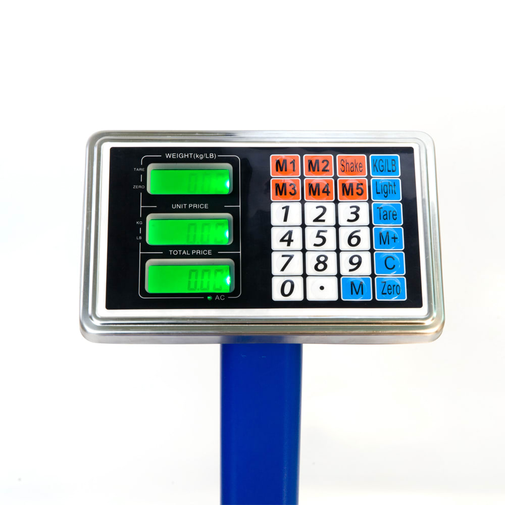 300kg Bench Scale US Standard LCD Display Kg view 9