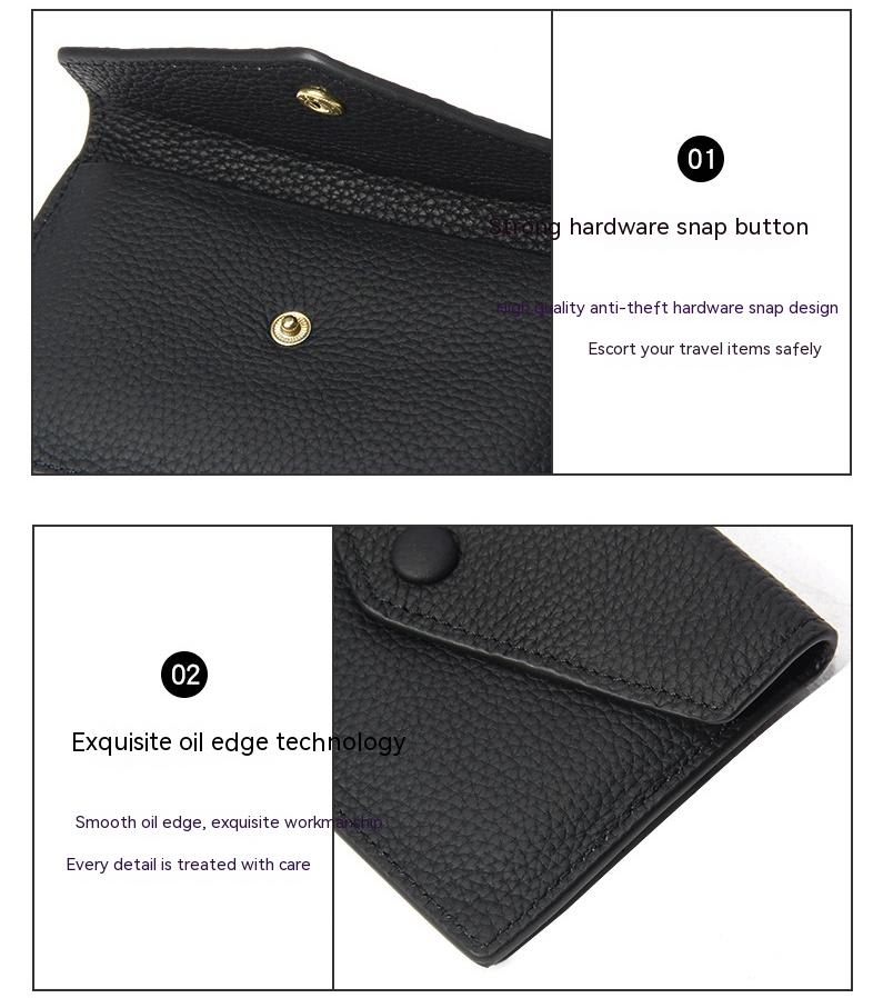 Lightweight And Minimalist Card Pack With Multiple Card Slots For Identification Documents view 12